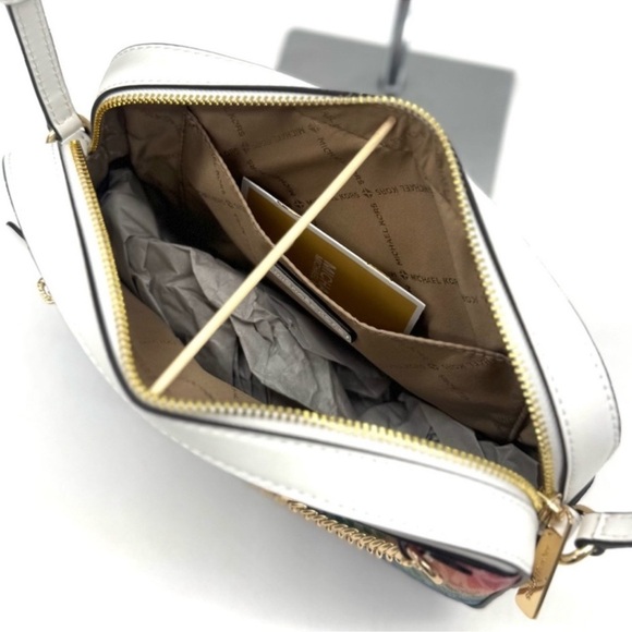 Michael Kors Large Signature Logo Crossbody Bag & Matching Bifold Wallet Rainbow - Picture 6 of 13